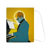 SurArt 90 Laundry Bag in a contemporary laundry room, highlighting its modern design and spacious capacity for easy laundry management.